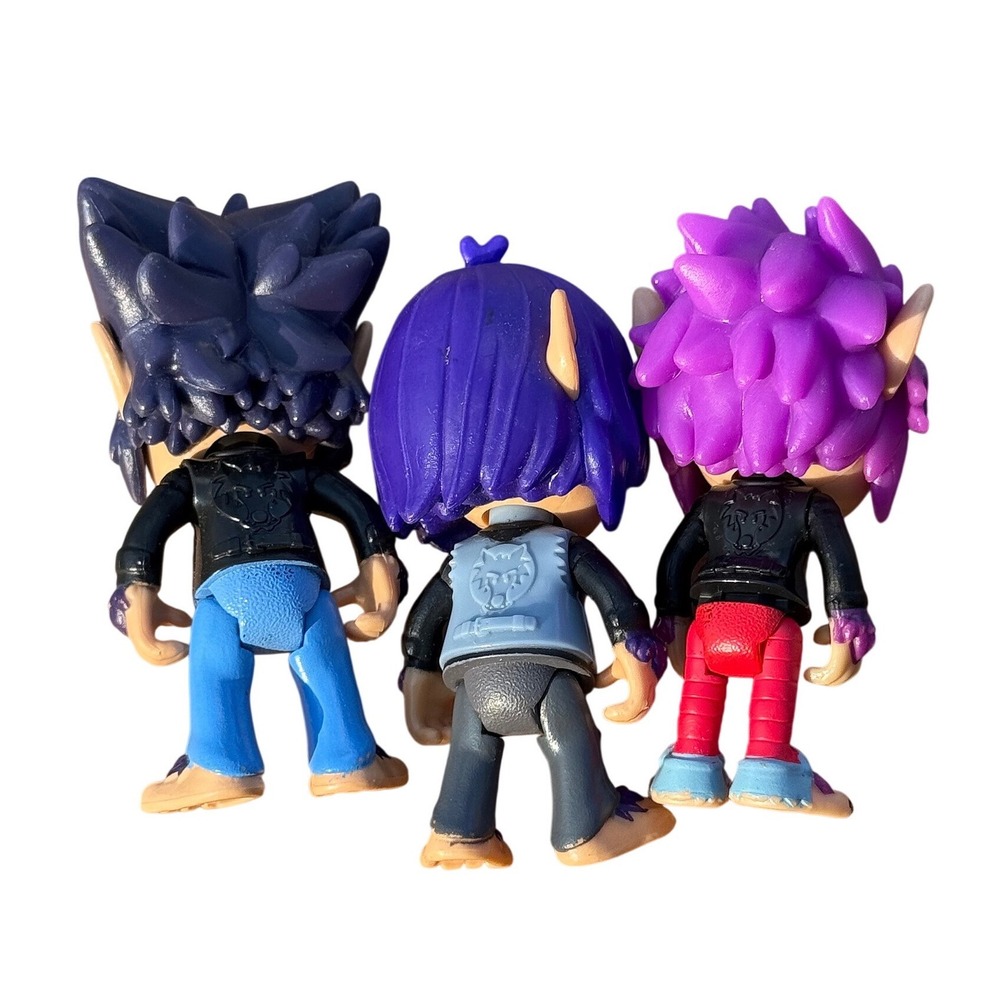 PJ Masks Wolfie Kids Figures Rip Howler Kevin Werewolf Trio Action Figure Lot - Picture 3 of 7